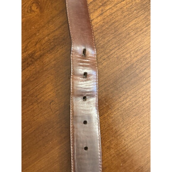 Cole Haan Men’s Genuine Leather Belt A09022 Crafted In USA Size 95/38 - Picture 4 of 8